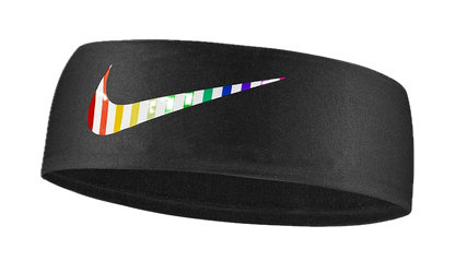 LOGO PRINTED FURY HEADBAND "Black / Pimento / Turf Orange" N.100.2054.018