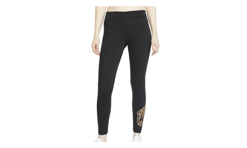 Sportswear Mid-rise Leggings WMNS "Black" DM2203 010