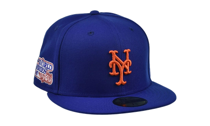 59FIFTY New York Mets World Series 1986 Fitted Hat "Blue" 60399390