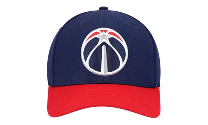 NBA Team 2 Tone 2.0 Stretch Snapback Cap "Washington Wizards - Navy / Red" HHSS3265 WWIYYPPPNYRD