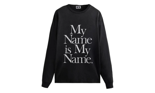 The Wire My Name Is My Name Vintage Longsleeve Tee "Black" KITH68