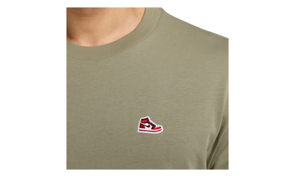 Air Jordan Sneaker Patch T-Shirt "Khaki" HJ2326 238
