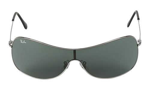 Highstreet Shield Sunglasses "Gun Metal" RB3211-004-71_38
