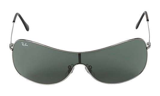 Highstreet Shield Sunglasses "Gun Metal" RB3211-004-71_38