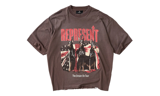 Dream On Tour SS Tee "Brown" MLM100593-NE