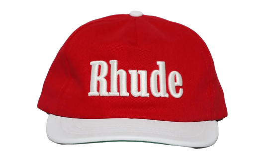 Contrast Logo Hat "Red / White" FW25HA018503041