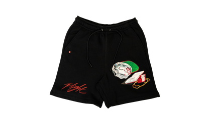 Flight Artist Series Jacob Rochester Fleece Shorts "Black" DQ7542 010