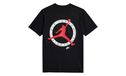 Jordan Flight Club T-Shirt "Black / University Red" IM1352 010