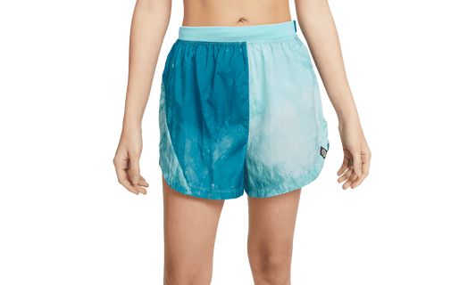 DRI-FIT REPEL MID-RISE 3" BRIEF-LINED TRAIL RUNNING SHORTS W/ POCKETS WMNS"Blue/Teal" DX1021 085