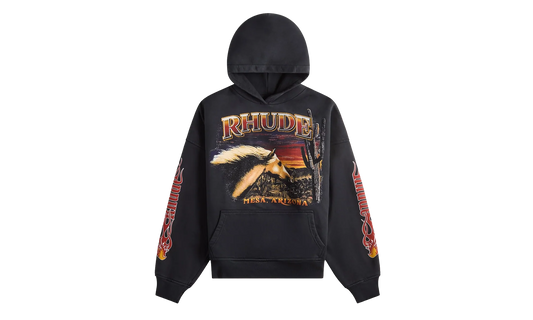 MESA STALLION HOODIE "Vintage Black / Red / Yellow" RHFW25HO04012 3169