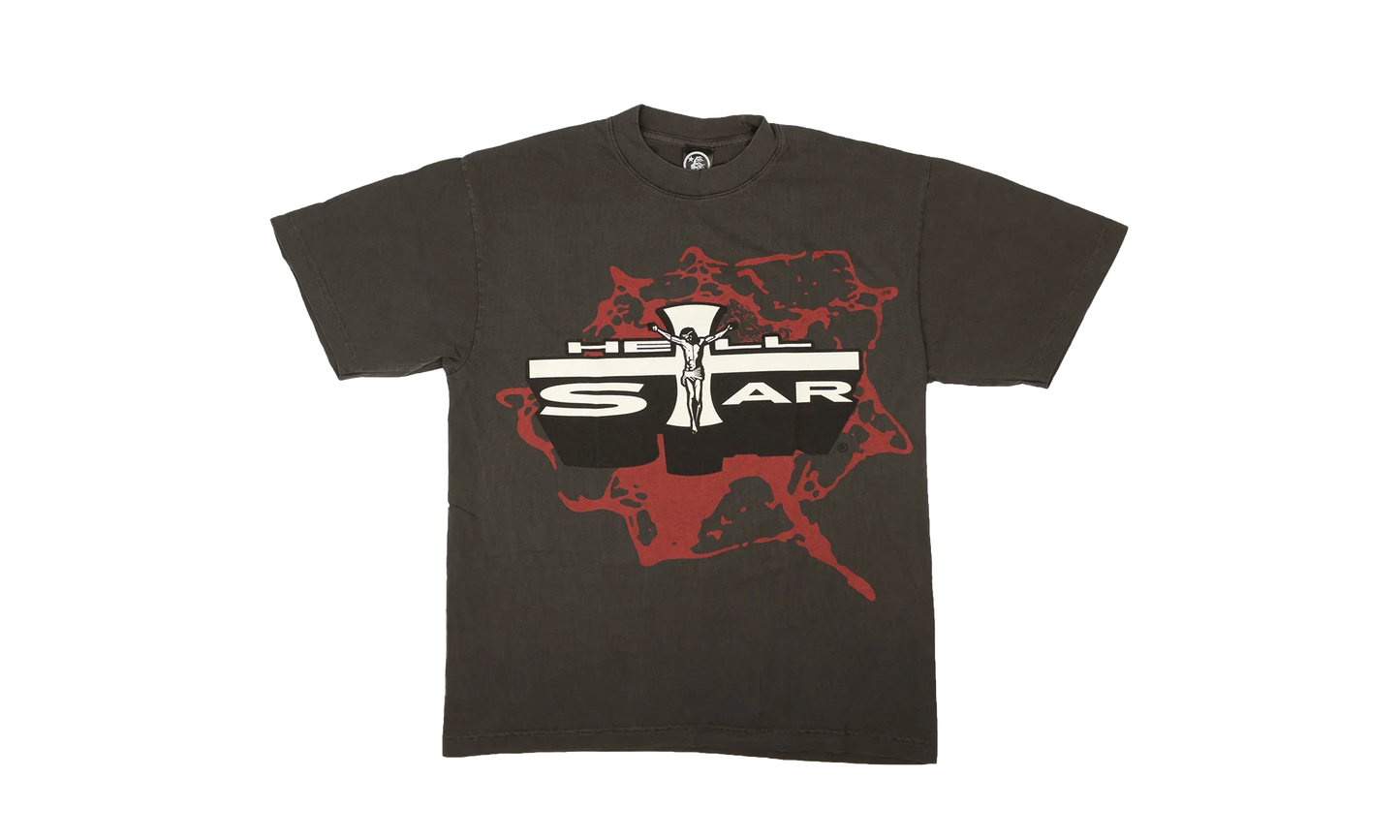 Jesus Emblem Vintage Tee "Black" HSR039