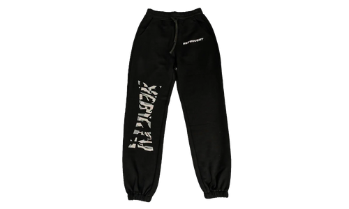 Rhinestone Rebirth Sweatpants "Black" RET030