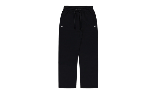 Spray Can Diagonal Sweatpants "Black" OFW MBTM 0091