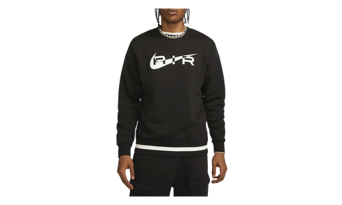 Air Swoosh Fleece Crewneck Sweatshirt "Black" FN7692 010