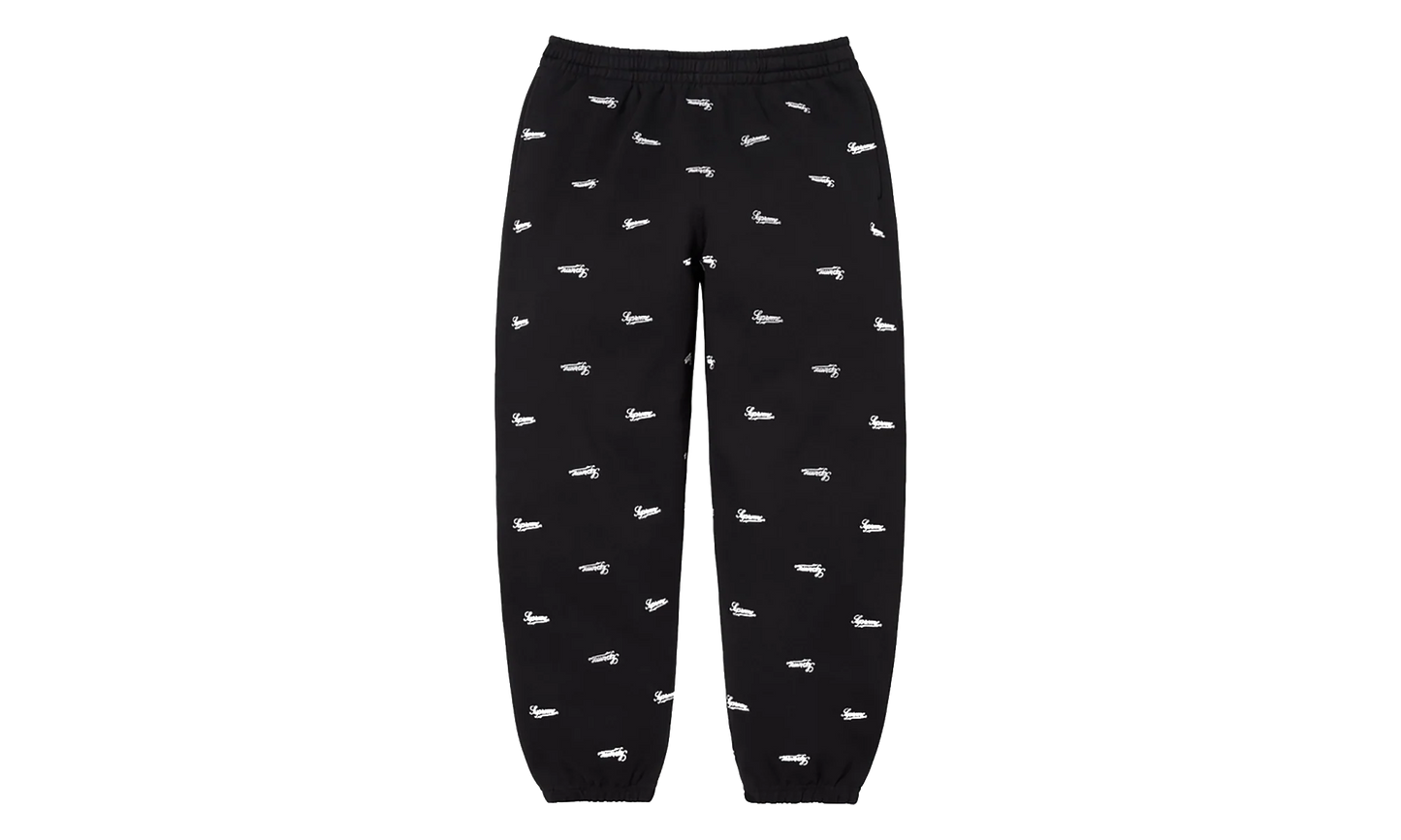 Repeat Script Sweatpants "FW25 - Black" SU26976
