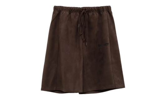 Suede Fleece Relaxed Short "Brown" 160HO254692F