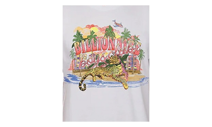 Leopard Short-Sleeve T-Shirt "White" 851 1209 WHITE