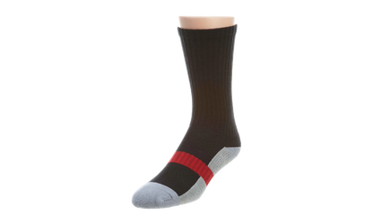 Jordan True Crew Socks "Black / Grey / Varsity Red" 437373 015