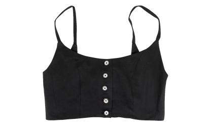 Satin Bustier Bra Top WMNS "Black" 95 OCY 1097