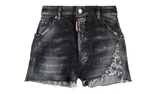 Raw Cut Baggy Shorts WMNS "Black" S75MU0440S30357900