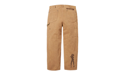 The Great China Wall Double Knee Painter Pant "SS26 - Tan" SU27520