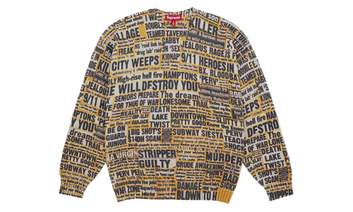 Dash Snow Sweater "FW25 - Multicolor" SU26987