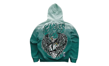 Philadelphia Eagles Talon Ombre Hoodie "Green" WL005