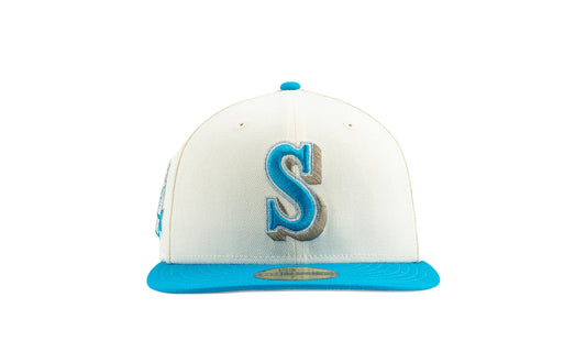 Seattle Mariners 30th Anniversary 59FIFTY Fitted Hat "Off-White" 70743193