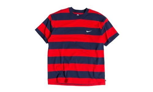 SB Striped Tee "University Red" FB8150 657