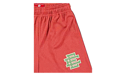 EE Basic Shorts "Dusty Cedar Red / Green" EE182
