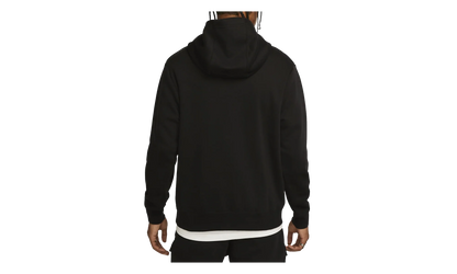 Air Fleece Pullover Hoodie "Black / Summit White" FN7691 010