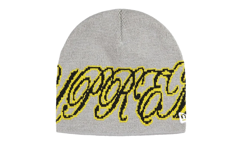 New Era Cursive Beanie "SS26 - Grey" SU27256