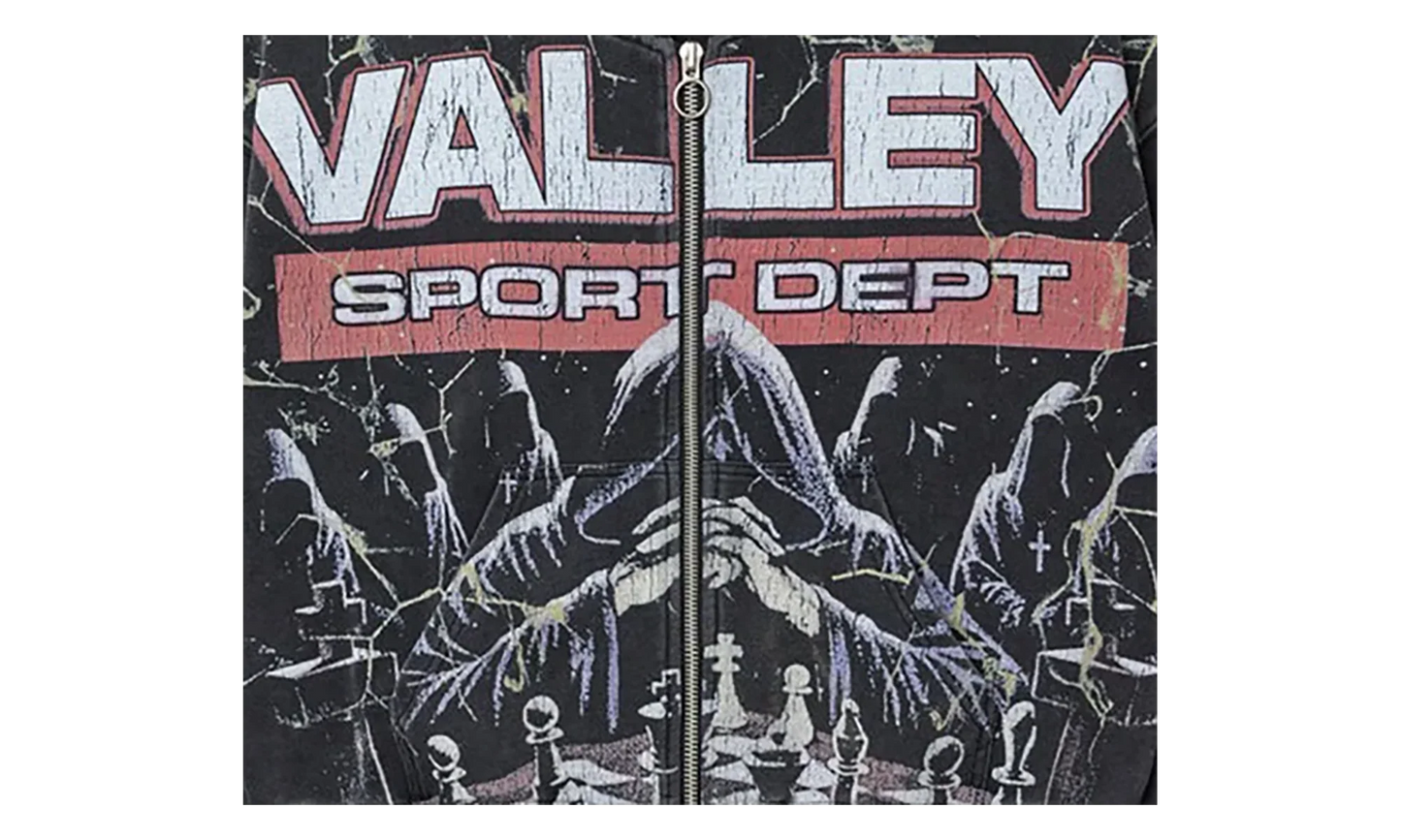 Mastermind Zip Up Hoodie "Black" VAL127