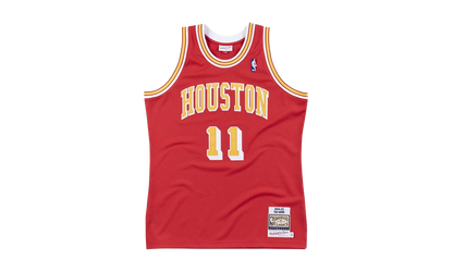 NBA Yao Ming Authentic Jersey "2004 Houston Rockets - Scarlet" AJY4CP18179 HROSCAR04YMI