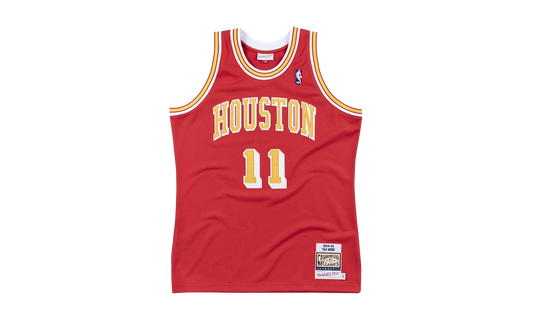 NBA Yao Ming Authentic Jersey "2004 Houston Rockets - Scarlet" AJY4CP18179 HROSCAR04YMI