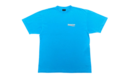 Political Campaign Short Sleeve Tee "Light Blue" 641655 TNVG5 4760