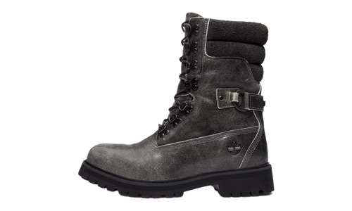 Vibram Tall Lace Up Waterproof Boot "Dark Grey Full Grain" TB0A6G3QEIQ
