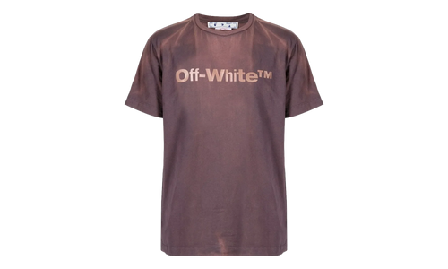 Laundry Logo Short Sleeve T-Shirt "Aubergine" OMAA027F22JER0203535