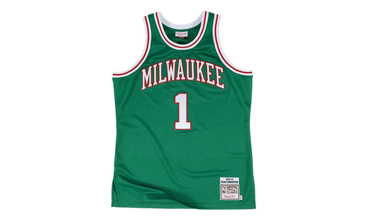 NBA Oscar Robertson Swingman Jersey "1970-71 Milwaukee Bucks - Green" MN1970 71ORMBSJ