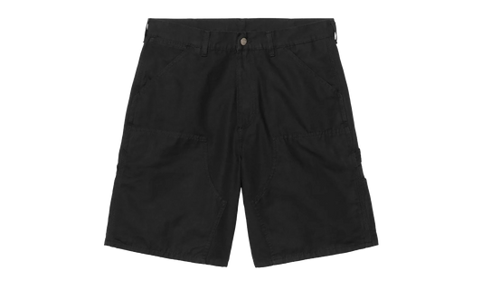 Double Knee Shorts "Black Rinsed" I034793 89 02