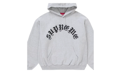 Printed Arc Hooded Sweatshirt "Heather Grey" SU26904