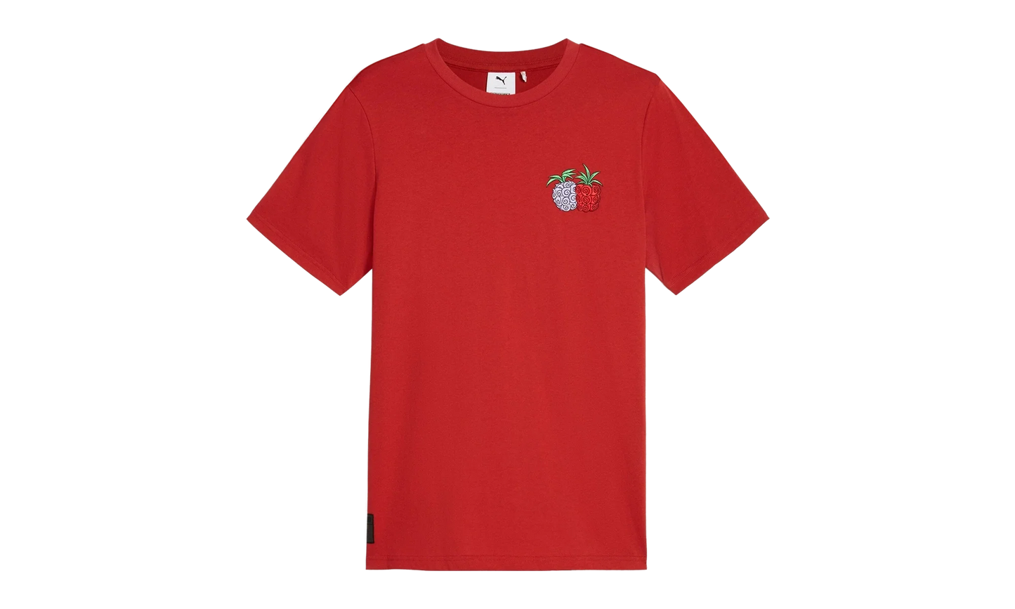 ONE PIECE GRAPHIC TEE "Club Red" 624665 24