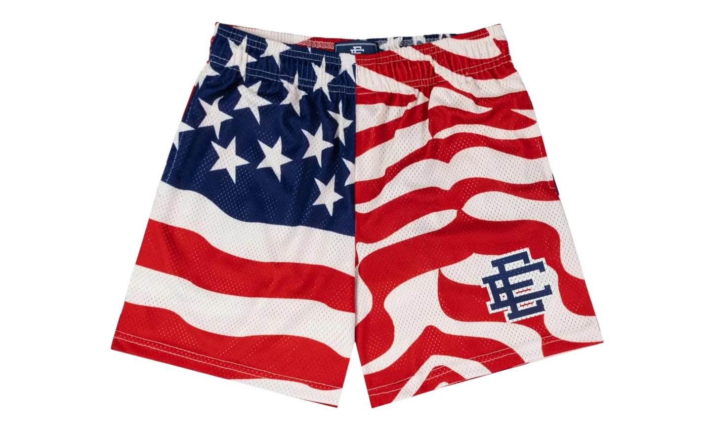 EE Basic Shorts "American Flag" EE156