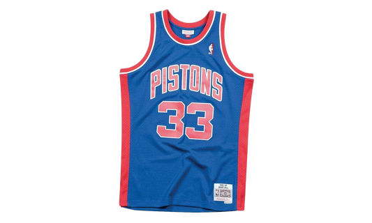 NBA Grant Hill Swingman Road Jersey "1995 Detroit Pistons - Royal" SMJYAC18025 DPIROYA95GHI