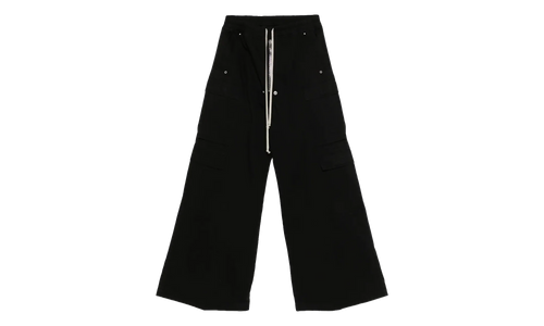 Twill Double Cargo Jumbo Belas Pants "Black" DU02E7398 TW 09