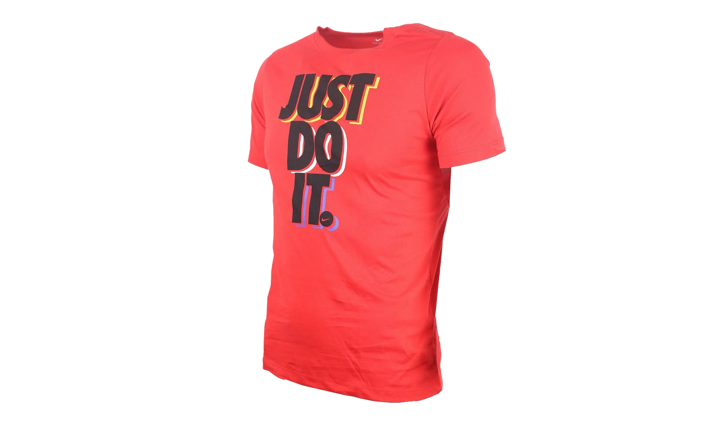 Sportswear Just Do It T-shirt GS "Gym Red" CU4569 657