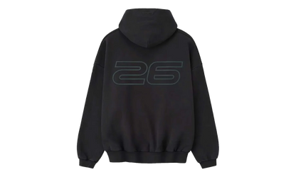 Heavy Fleece 90s Hoodie "Vintage Black" 192HO256564F