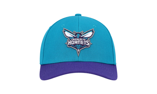 NBA Team 2 Tone 2.0 Stretch Snapback Cap "Charlotte Hornets - Teal / Purple" HHSS3265 CHOYYPPPTLPR