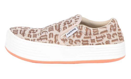 Snow Slip-On Sneakers "Brown/Beige" PMIA063F21FAB0016061