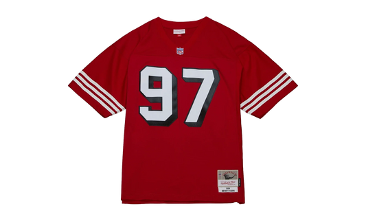 NFL Bryant Young Legacy Jersey "1994 San Francisco 49ers - Scarlet" LGJY3195 SF494BYOSCAR